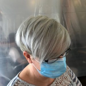 Grey hair at Blakes