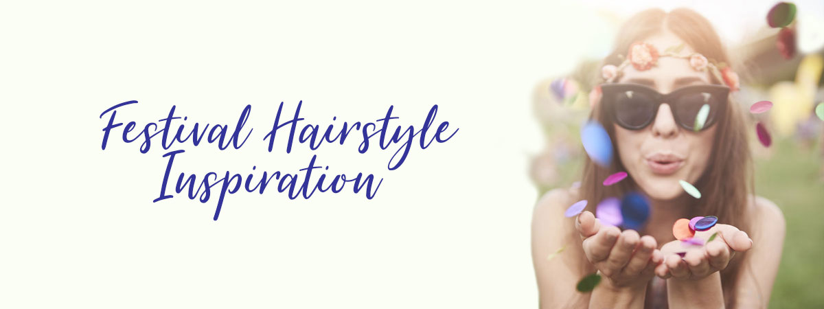 Festival Hairstyle Inspiration at Blakes Hair Salon Canterbury