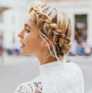 Braids and plaited styles at Canterbury Hair salon Blakes