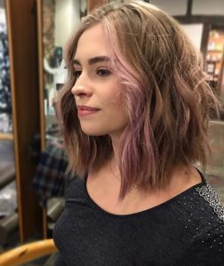 Lob hairstyles Blakes Canterbury salon