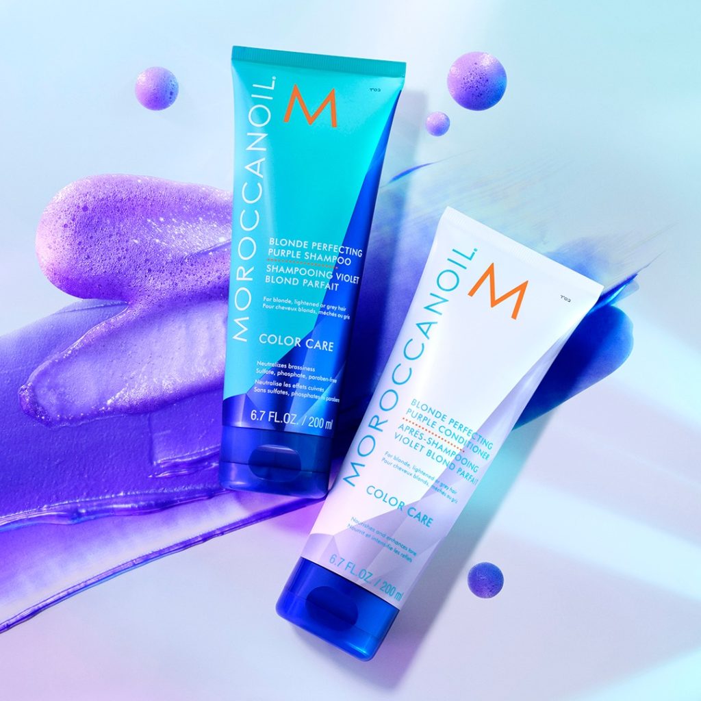 Moroccanoil blonde shampoo conditioner Canterbury salon