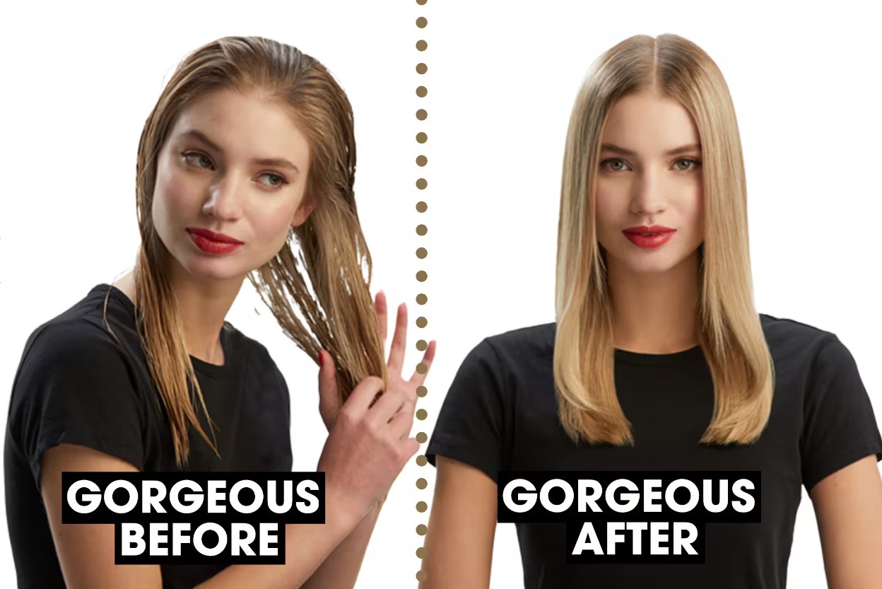 ghd Duet Style Before and After Blakes Canterbury Hair Salon