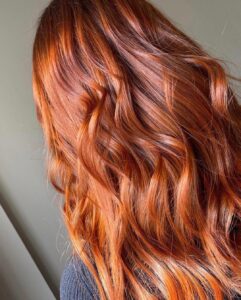 Red Balayage Hair Colour Canterbury Hair Salon BYou