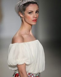 Plaited short hairstyles for wedding Canterbury hair salon